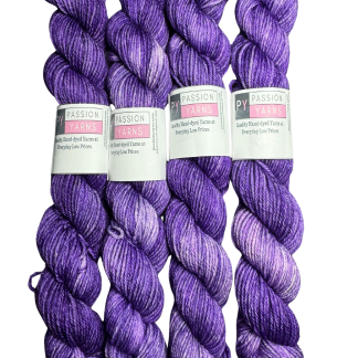 Royal Purple Mini Merino/Nylon